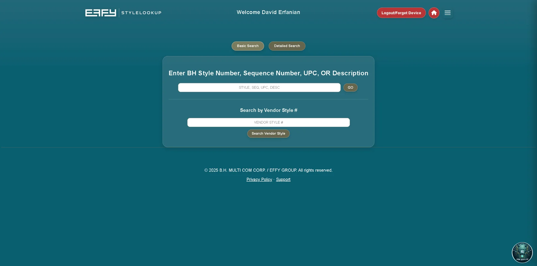 ViewPicSearchPage application interface